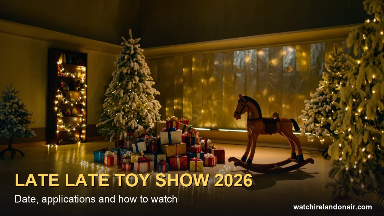 The Late Late Toy Show 2026: Date, Applications and How to Watch