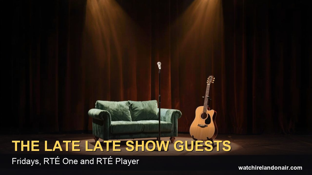 The Late Late Show Guests: Ashley Campbell, Nathan Carter and Jesse Sludds